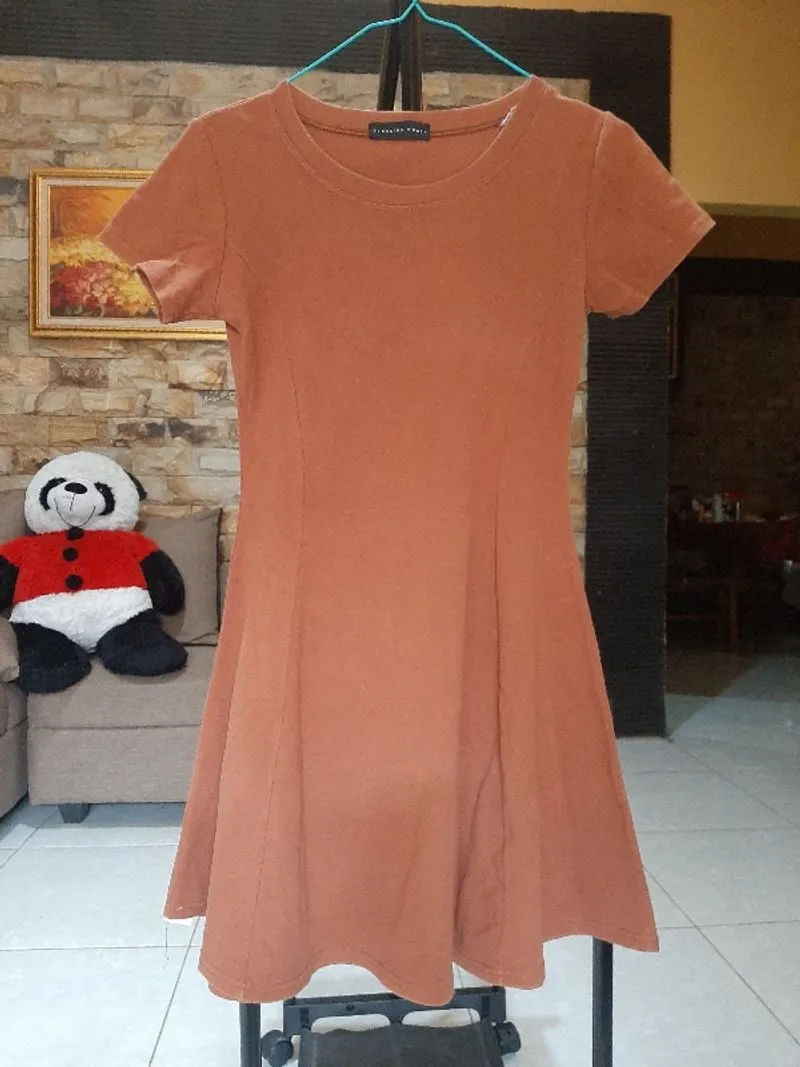 [Preloved] Dress Coklat Georgios Women photo 1