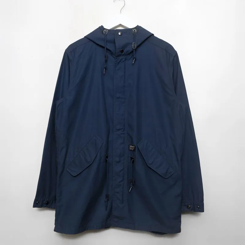 Carhartt Streetwear Parka Pria navy photo 1