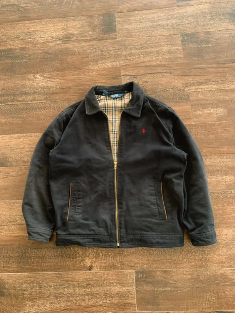 VINTAGE POLO RALPH LAUREN MODEL DETROIT WORKJACKET photo 1
