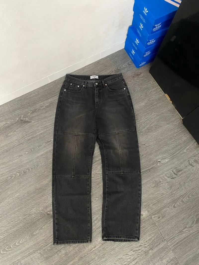 TRIPLE J WASHED JEANS PANTS photo 1