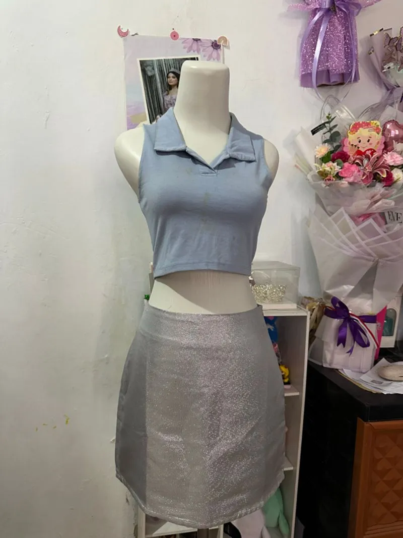 Crop polo photo 1