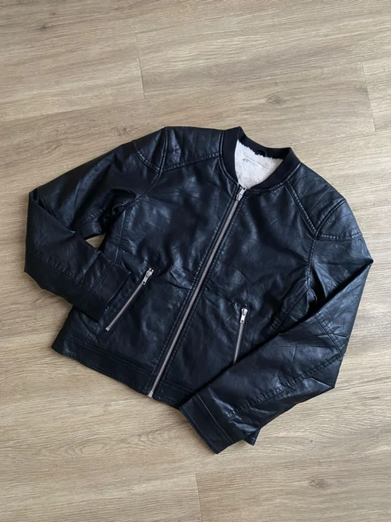 “H&M” CAFERACER JACKET| BIKER | CASUAL photo 1