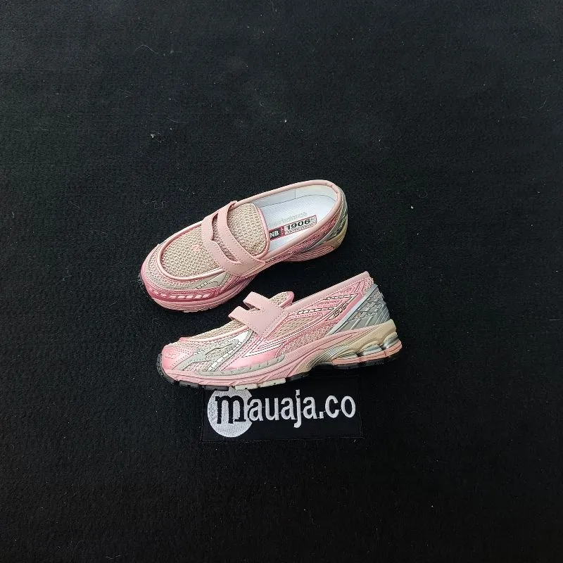 New Balance 1906L Loafers Pink Metallic Silver photo 1