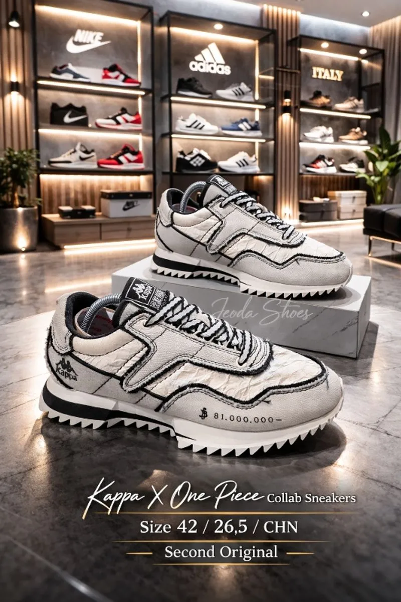 Kappa X One Piece Collab Sneakers photo 1