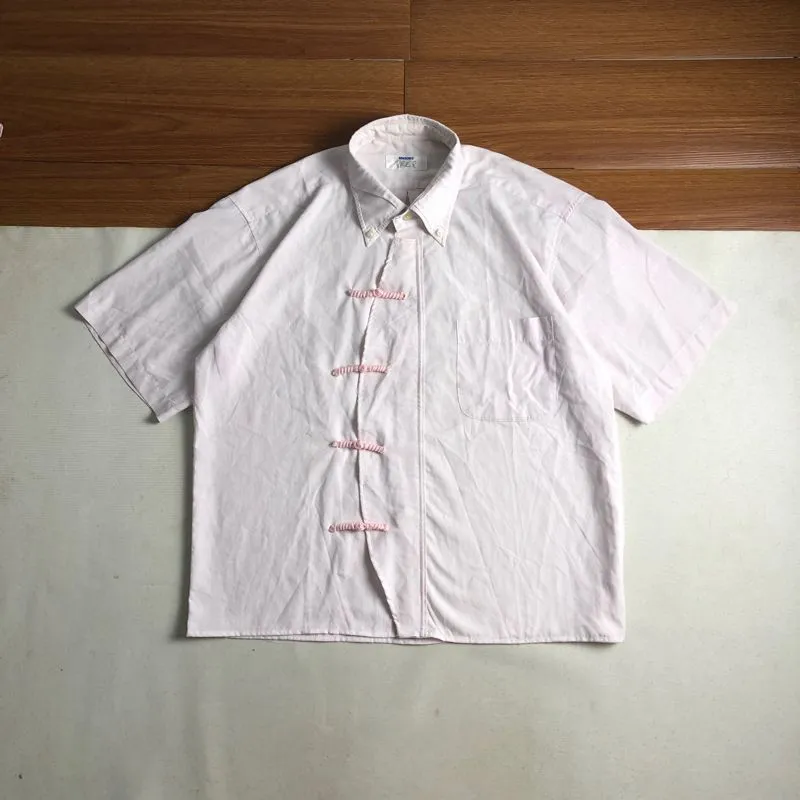 cheongsam shirt boxy by person photo 1