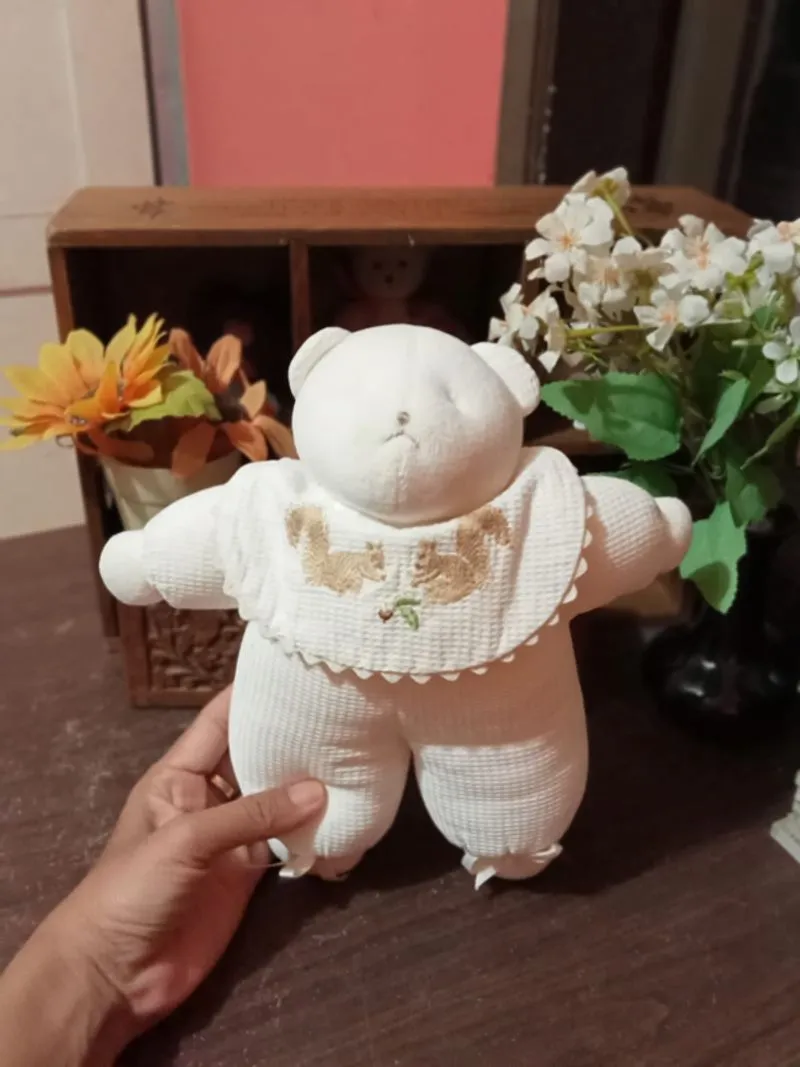 Vintage Doll Dede Noel Paris 1883 Gold Squirrel Teddy Bear photo 1