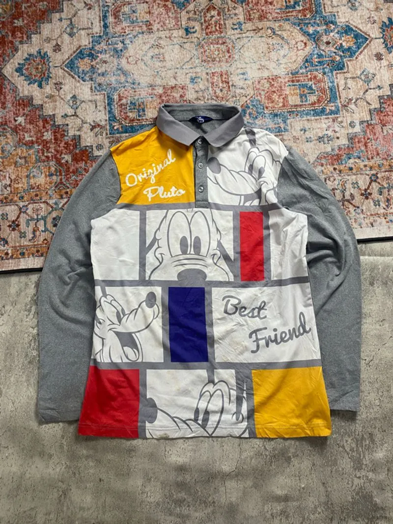 POLO LONGSHIRT DISNEY OFFICIAL FULL PRINT photo 1