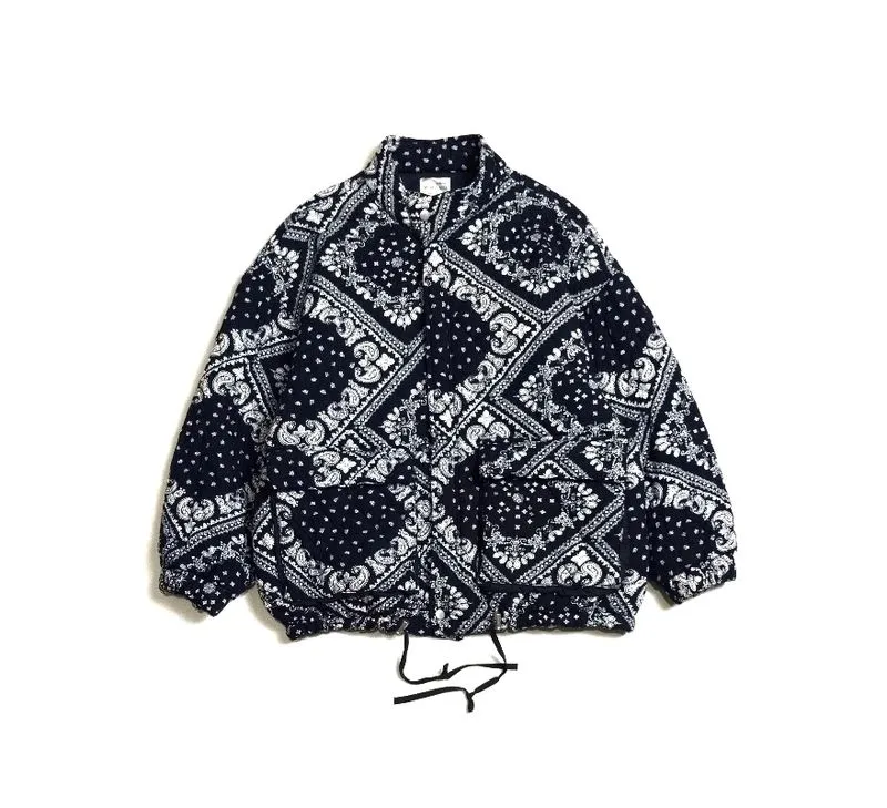 Secret Label Patchwork Printed Paisley Puffer Jacket photo 1