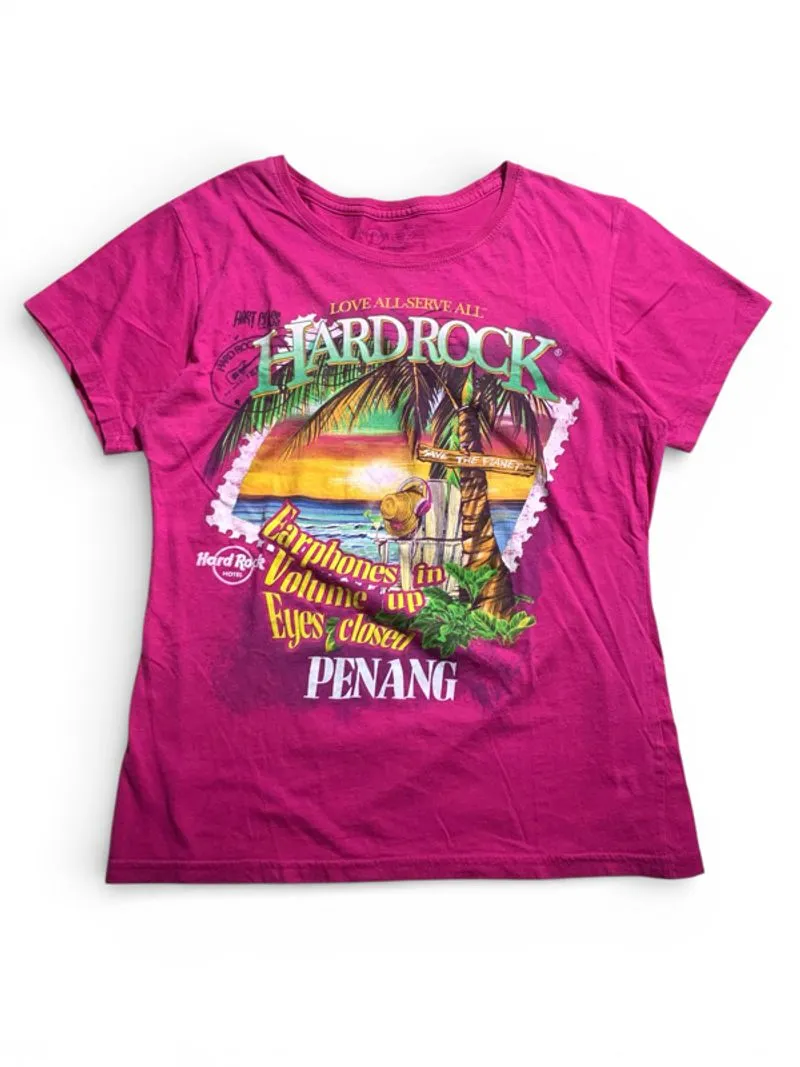 Hard rock center big graphic t shirt  photo 1