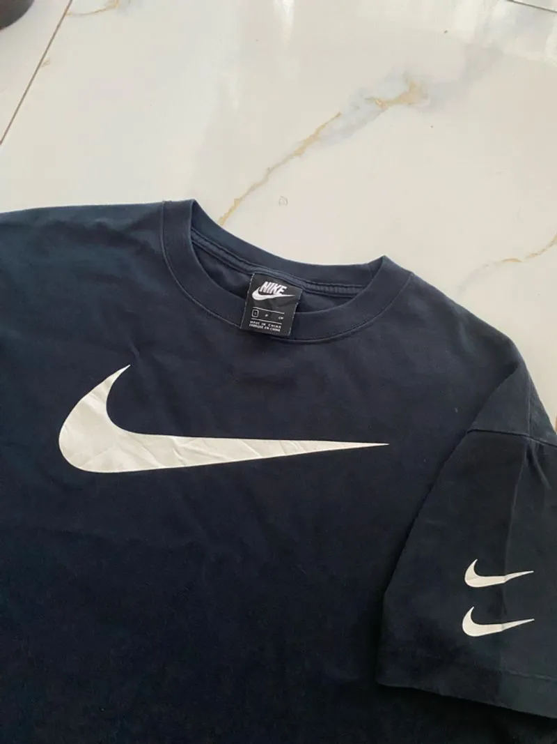 Kaos nike double and big swosh  photo 1