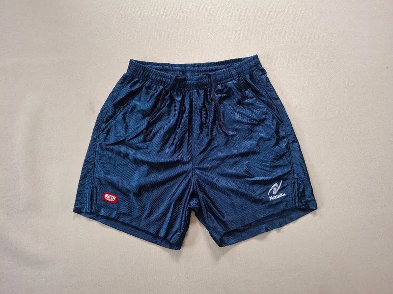 CELANA PENDEK TENIS MEJA NITTAKU NAVY ORIGINAL 100% photo 1