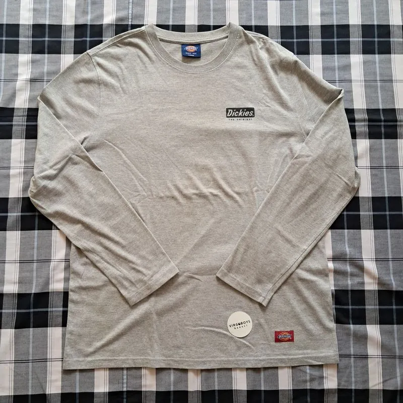 Dickies Minimalist T-shirt Pria gray photo 1