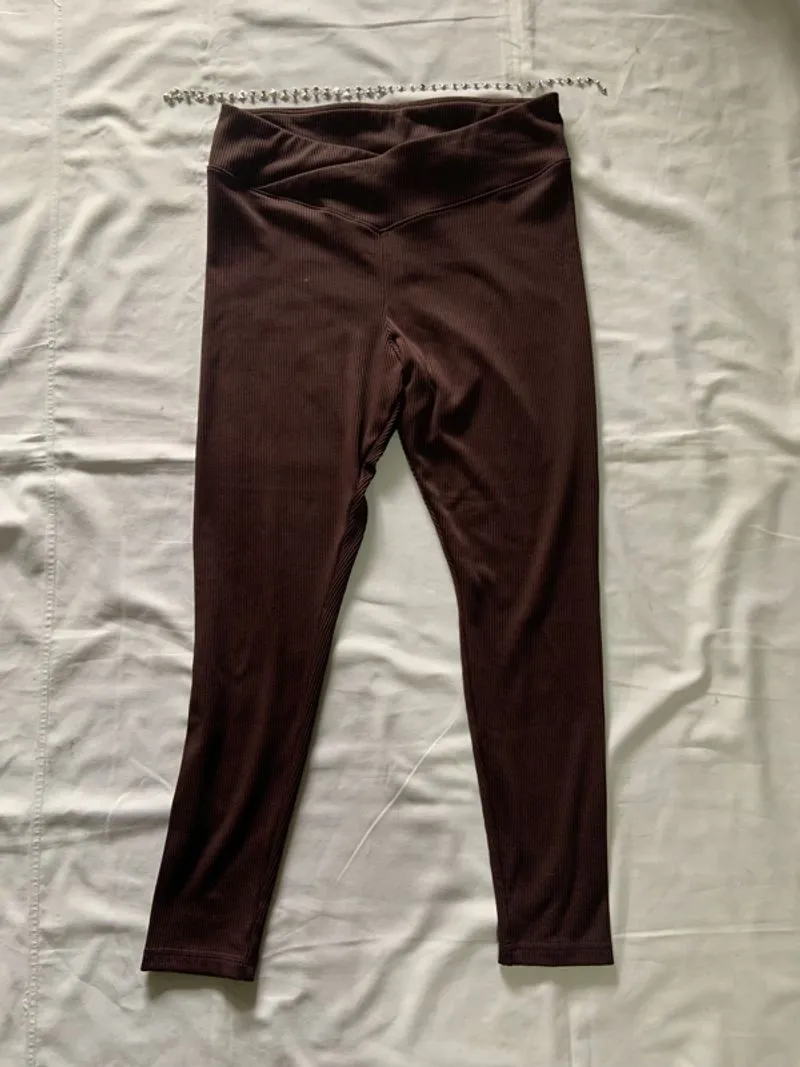 H&M Ribbed Leggings photo 1