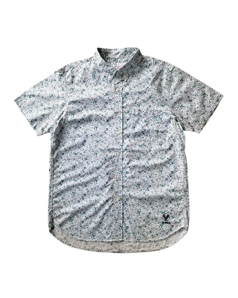 AVIREX FLORAL BUTTON DOWN SHIRT photo 1