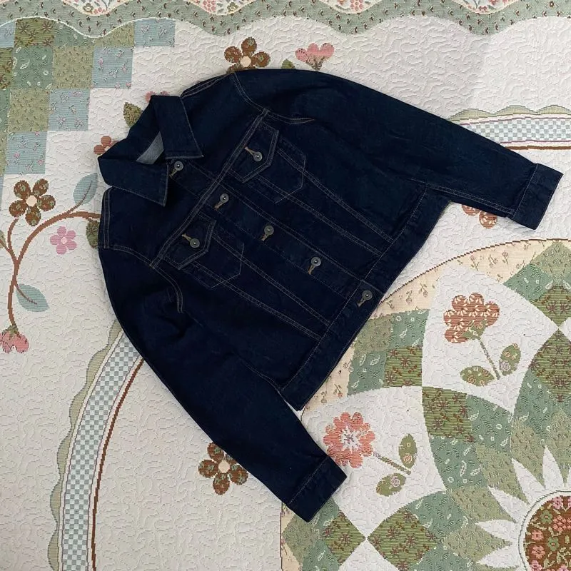 Jacket trucker denim women uni 2 super cakep like new  photo 1