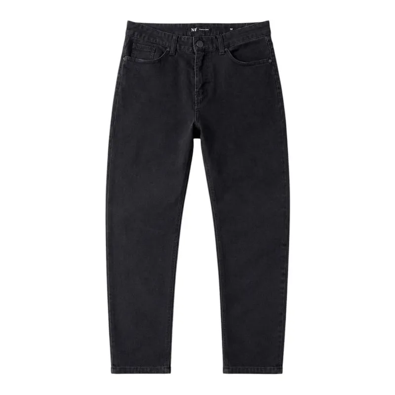 Black Straight Leg Jeans photo 1