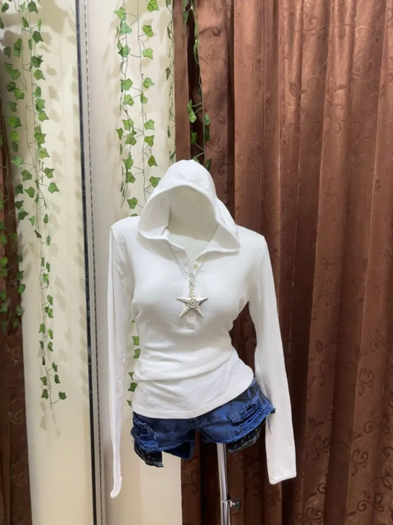 longsleeve white top photo 1