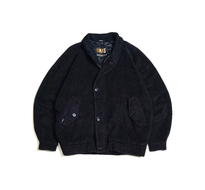 Daks Wool Casual Work Jacket (Dark Navy) photo 1