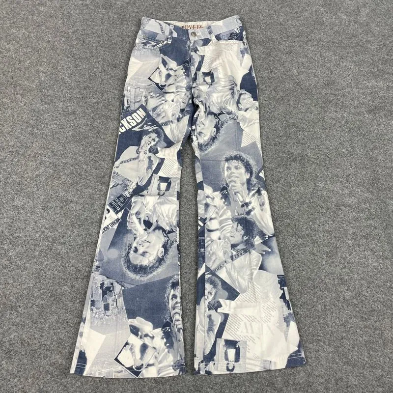 Flare pants michael jackson full print photo 1