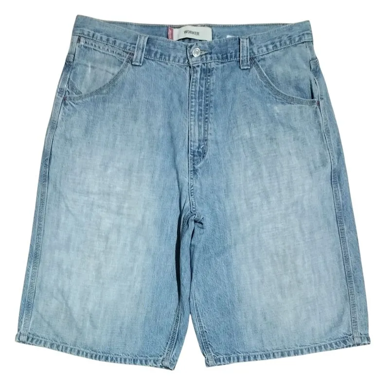 Shortpants Jorts Y2K Denim LEVIS WORKER Celana Pendek Jeans photo 1