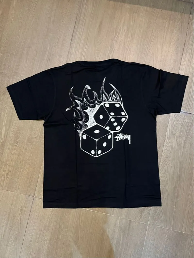 Kaos Stussy Fire Dice Tee photo 1