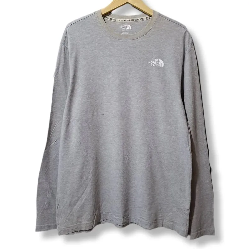 THE NORTH FACE GRAY LONG SLEEVE | KAOS LENGAN PANJANGG | GS  photo 1