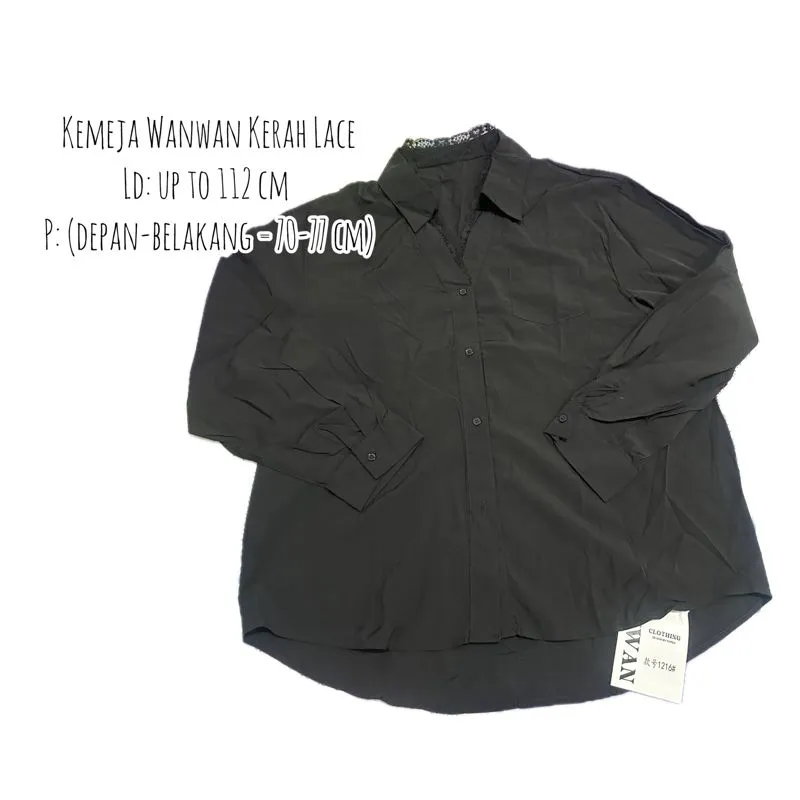 Kemeja Wanwan Kerah Lace photo 1