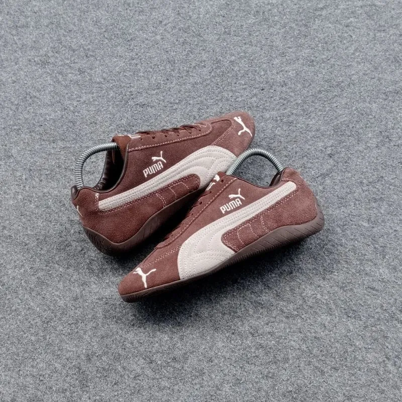 PUMA SPEEDCAT BROWN WHITE photo 1