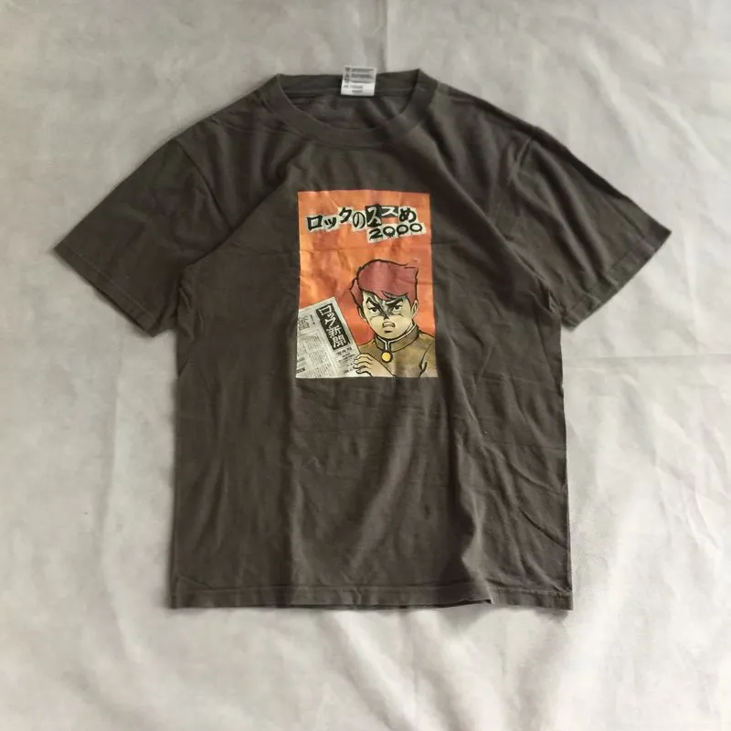 Vintage Y2K T-shirt Pria brown photo 1