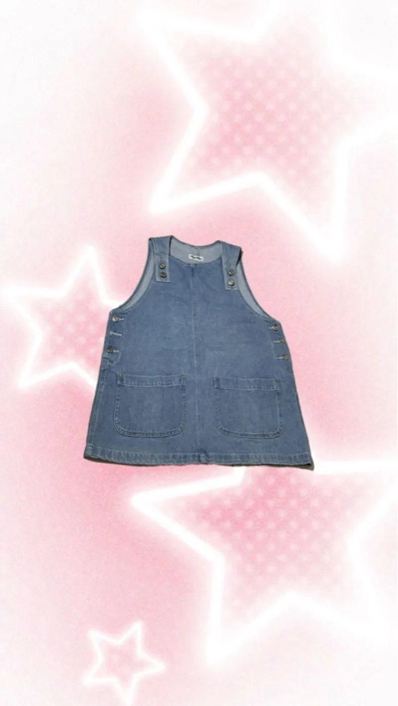 Overalls Skirt Denim photo 1