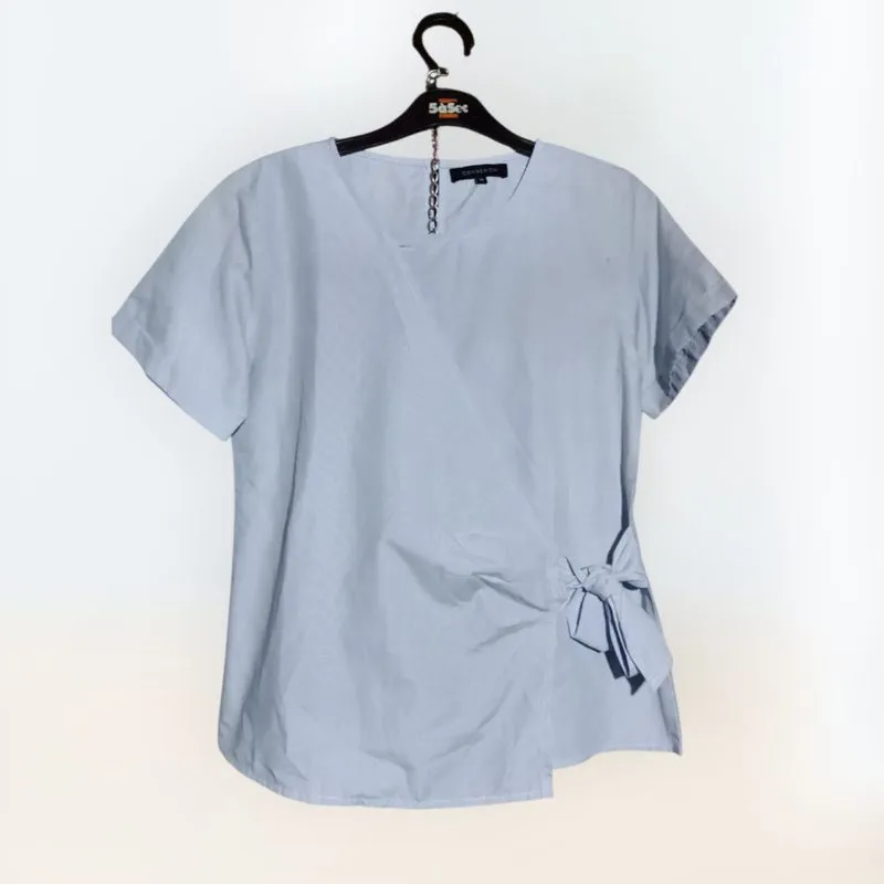 2 blouse kemeja salur kantoran photo 1