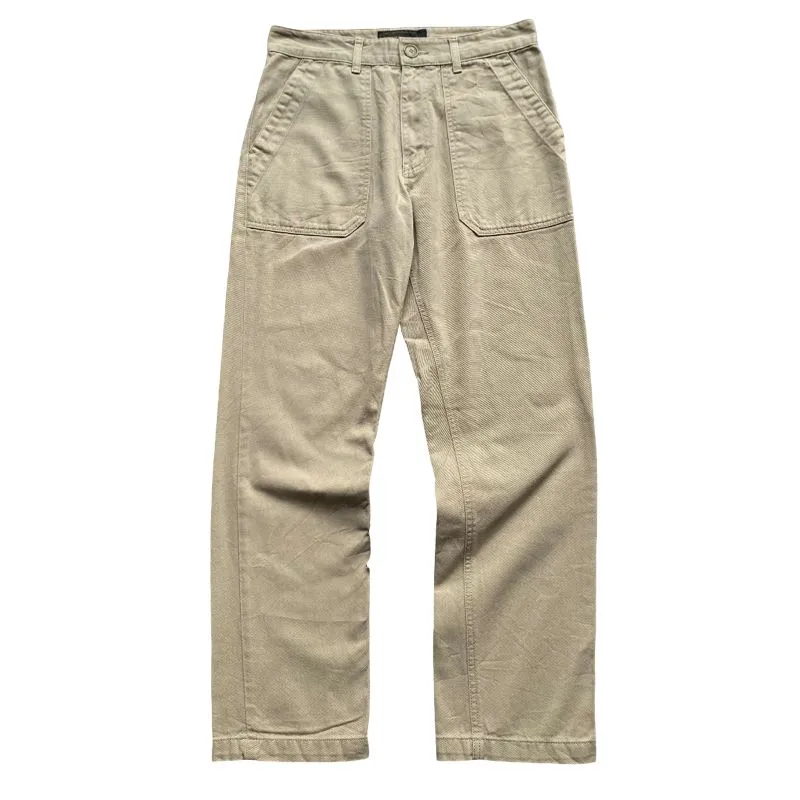 Uniform Bridge Streetwear Vintage Formal pants Pria cream tan photo 1