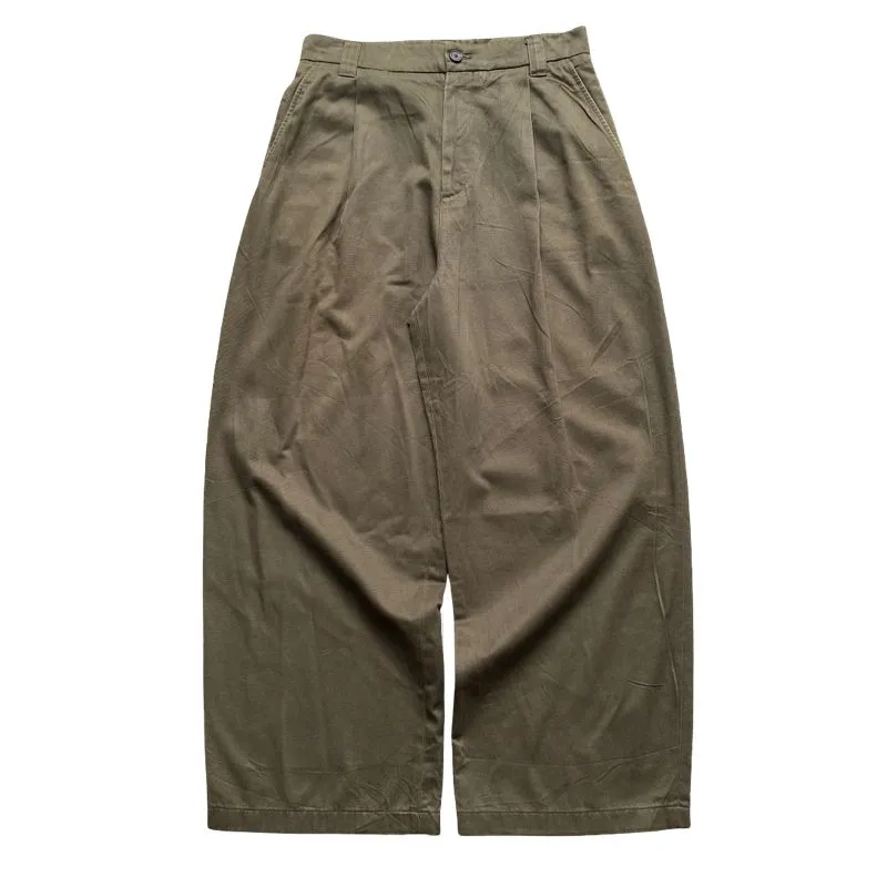 Musinsa Standard Streetwear Vintage Formal pants Pria tan photo 1