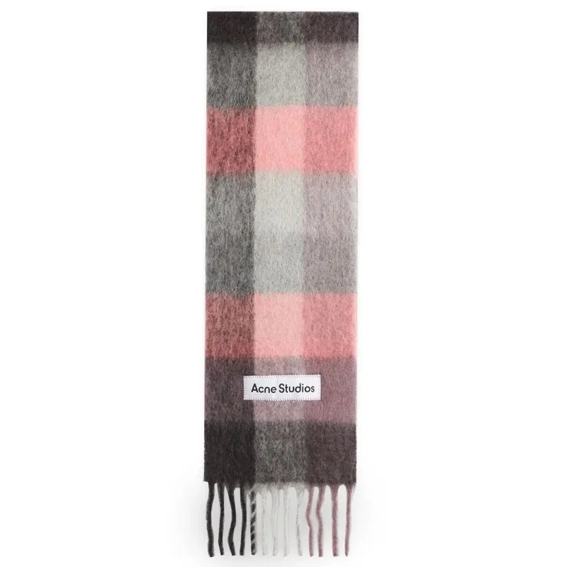Acne Studios Vally Check Scarf photo 1