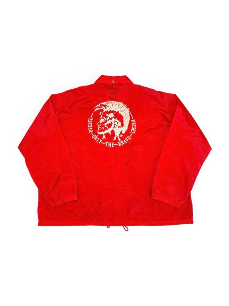 VTG Diesel MOHAWK nylon big logo coach jacket photo 1