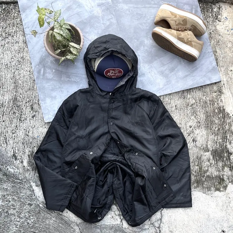 Champion Grunge Indie Parka Pria black photo 1
