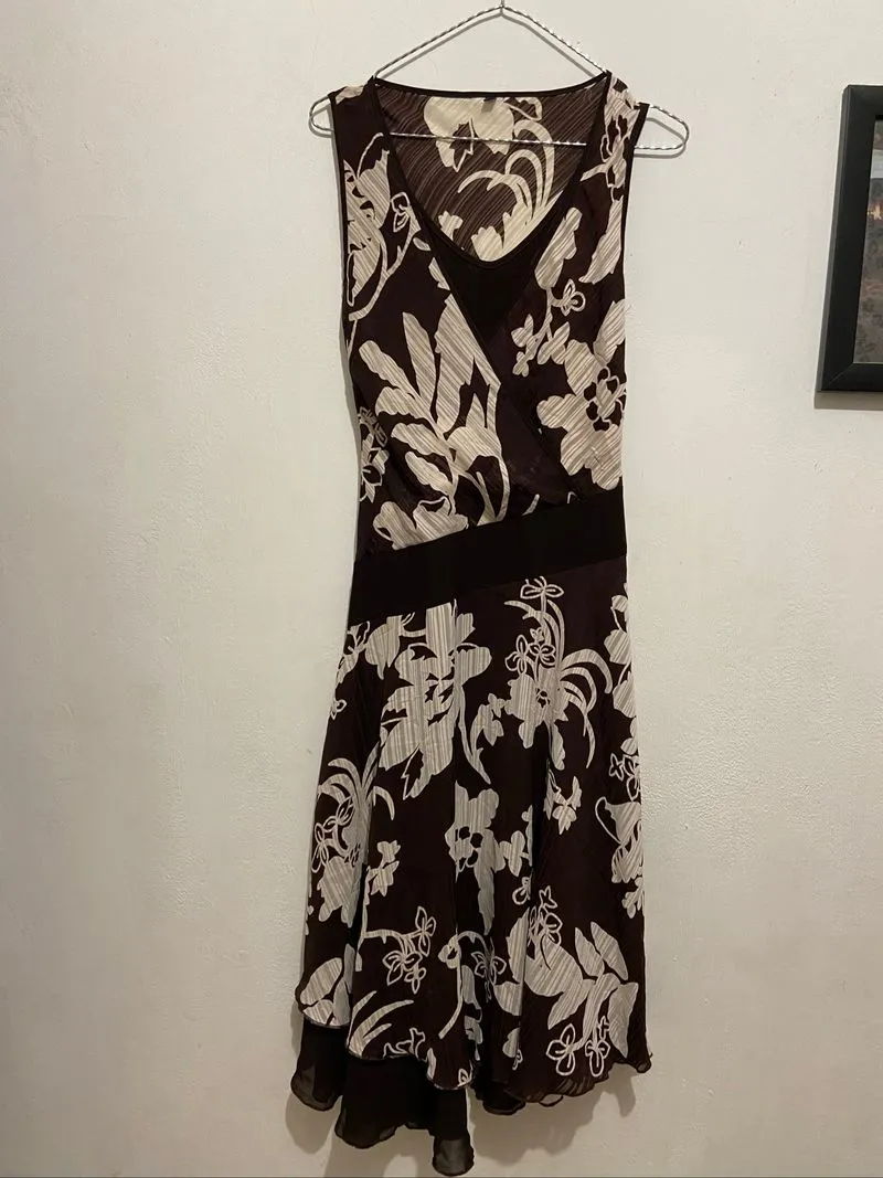 Dress Motif Coklat photo 1