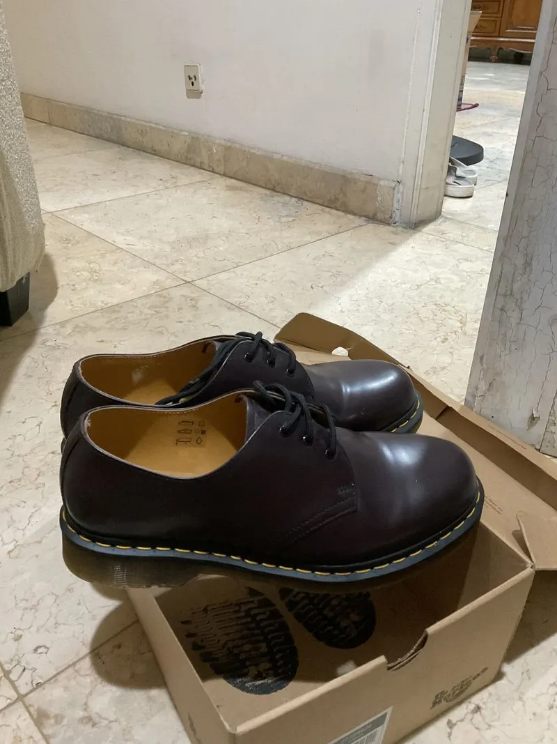Dr. Martens Vintage Casual Loafer Pria burgundy photo 1