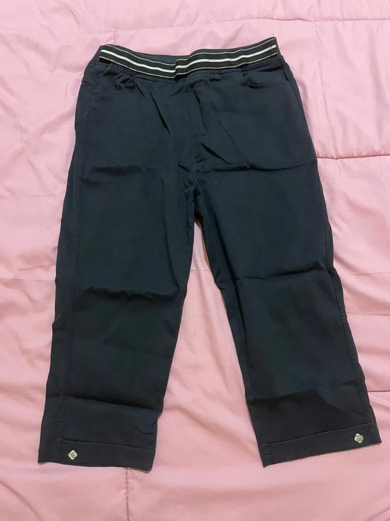 Celana Black Trouser Waistband Pants photo 1