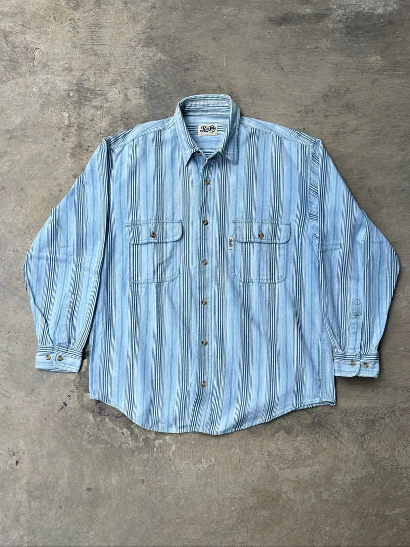 Vintage 90’s Pepsi Cola Button Up Double Pocket Shirt photo 1