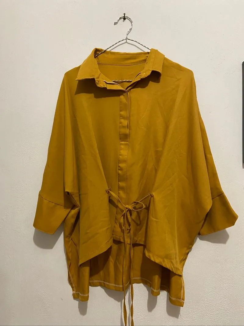 Kemeja Batwing Mustard photo 1