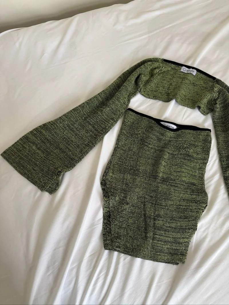 Knit Set Tube Bolero photo 1