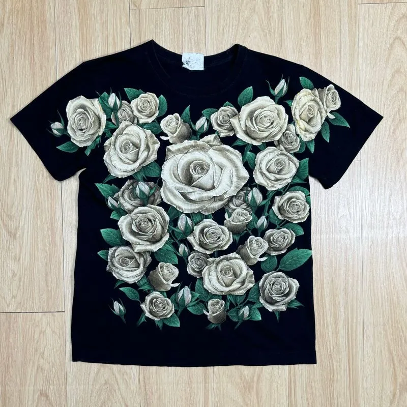 Vintage Streetwear T-shirt Pria black photo 1
