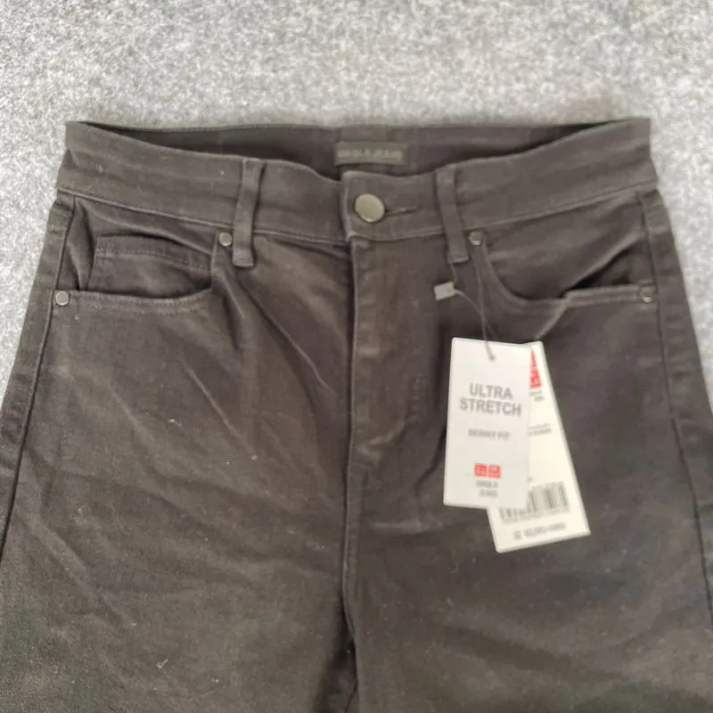 Jeans Uniqlo Black 006 Original photo 1