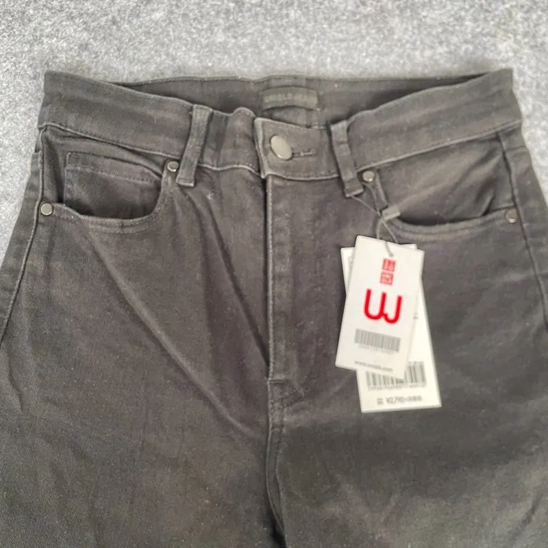 Jeans Uniqlo Black 007 Original photo 1