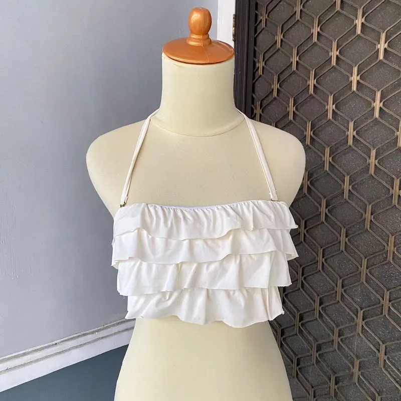 Ruffles bikini halter  photo 1