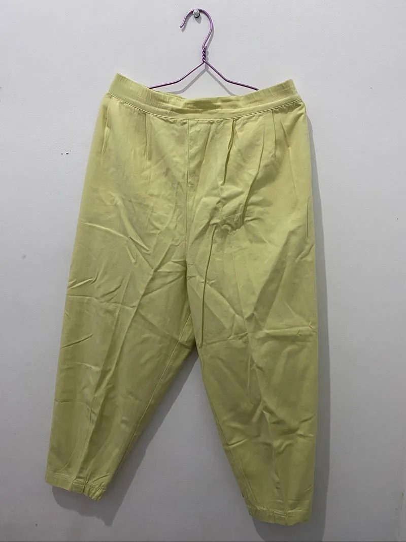 PRELOVED! Celana Cargo Wanita Bahan Kain photo 1