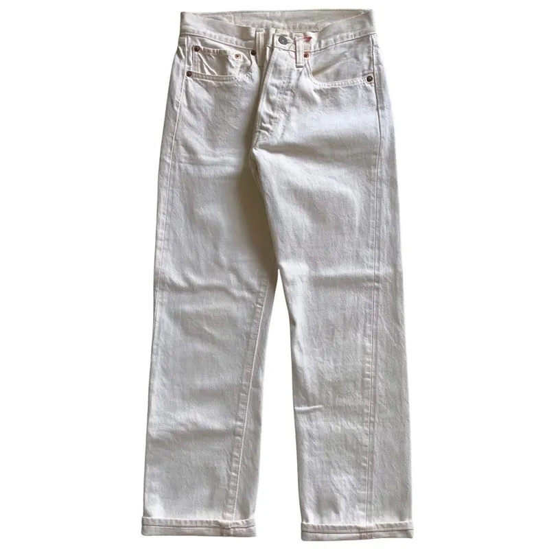 Home Grown Redline Selvedge Denim Ecru White photo 1