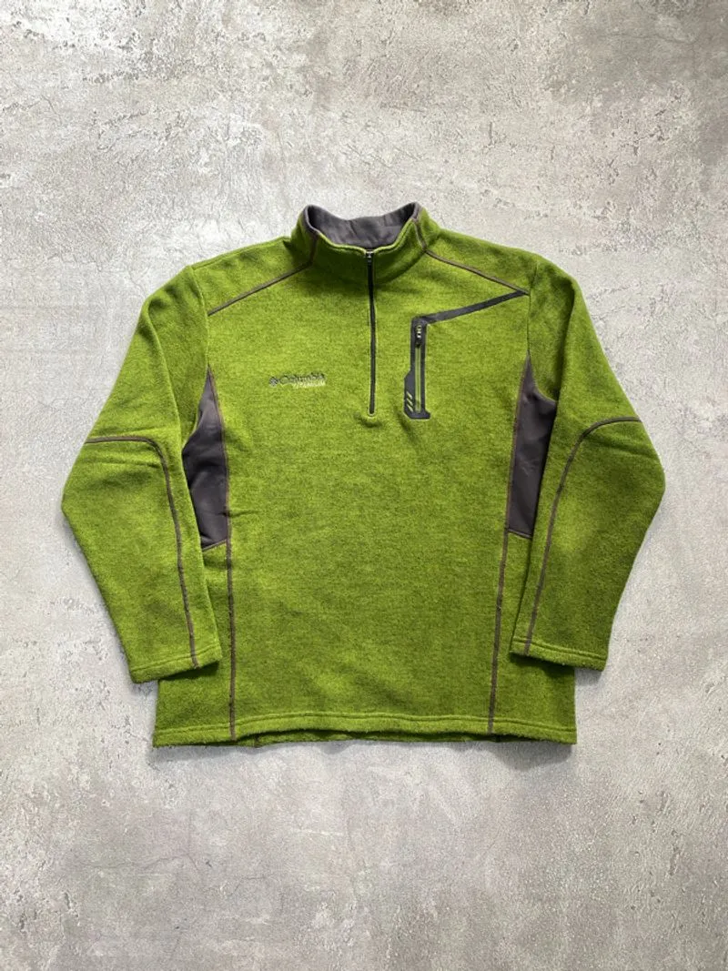 Columbia Titanium Half Zip Polartec Zipper photo 1