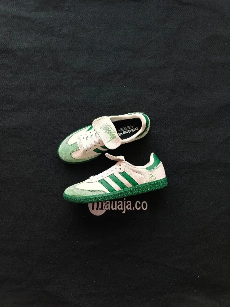 Adidas Samba x Stussy Cream Green photo 1